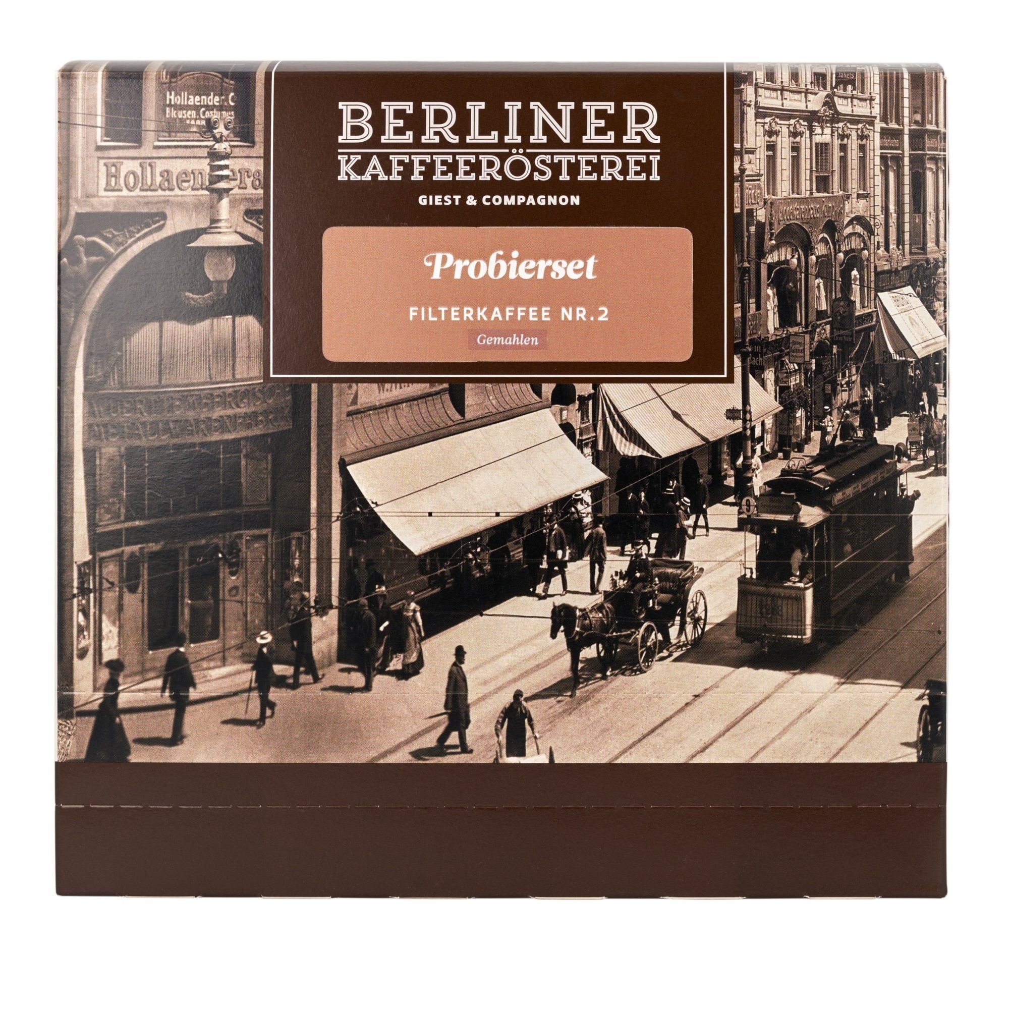 Sample set filter coffee No. 2 (12x50g / ground)